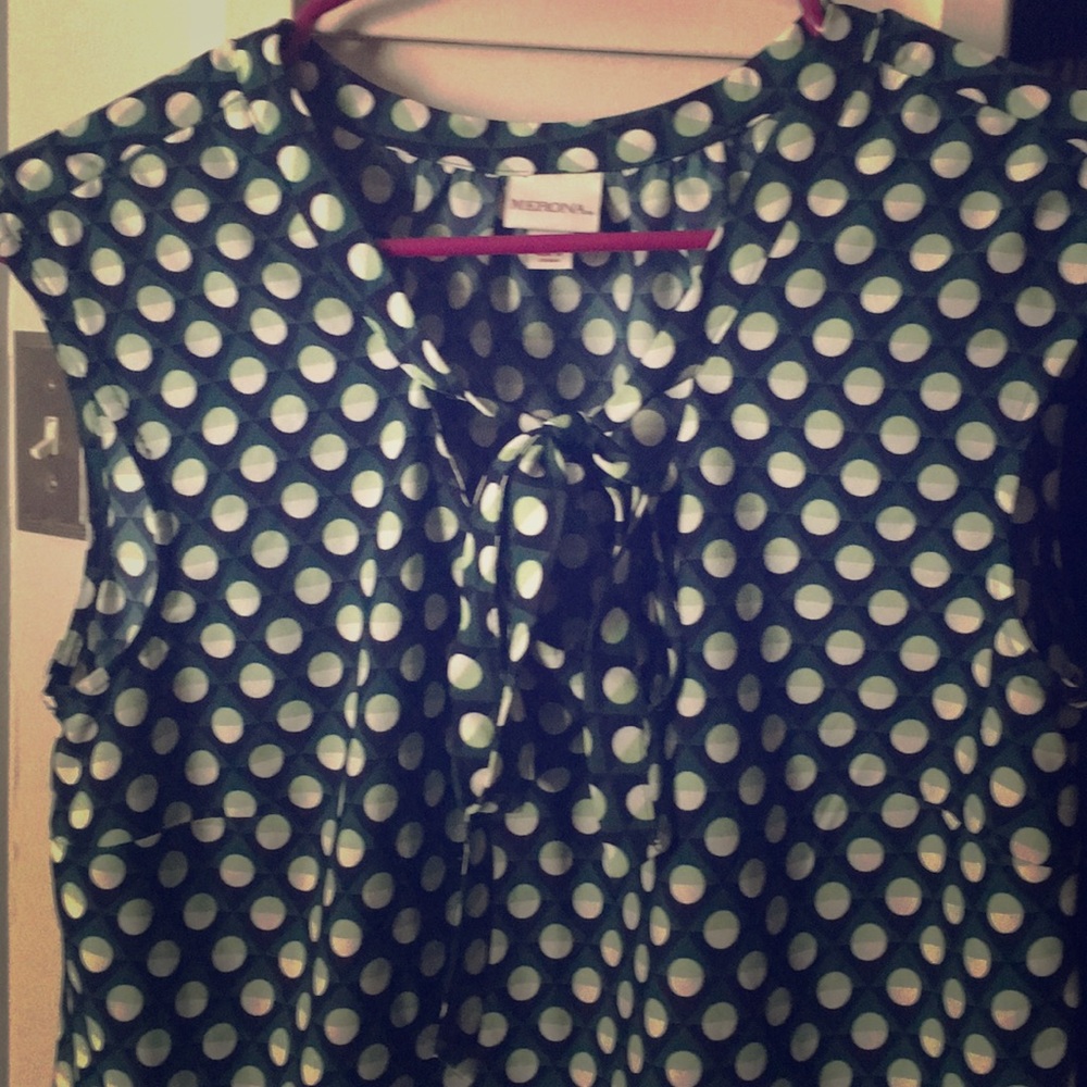 Dressy sleeveless top